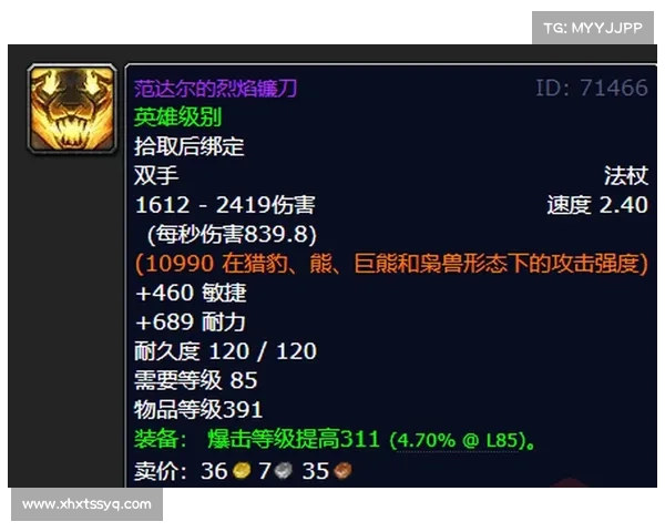 魔兽世界怀旧服：武器色彩变革，炫彩再现